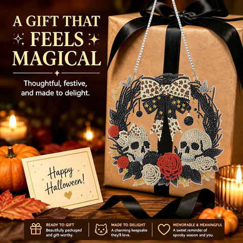 Halloween Hanging Diamond Art Kits for Adult Diamond Painting Kit Pendant