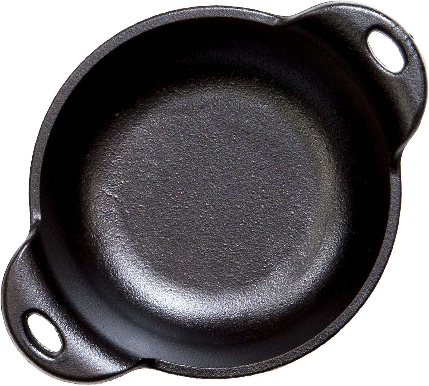 Lodge HMSB Heat Enhanced and Seasoned Cast Iron Mini Serving Bowl, 12-Ounce