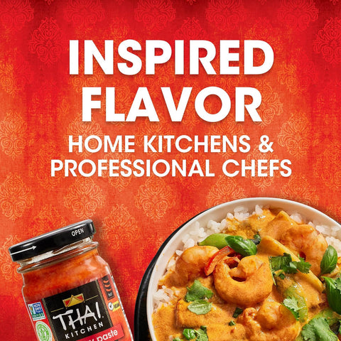 Thai Kitchen Gluten Free Red Curry Paste, 4 oz (Pack of 6)
