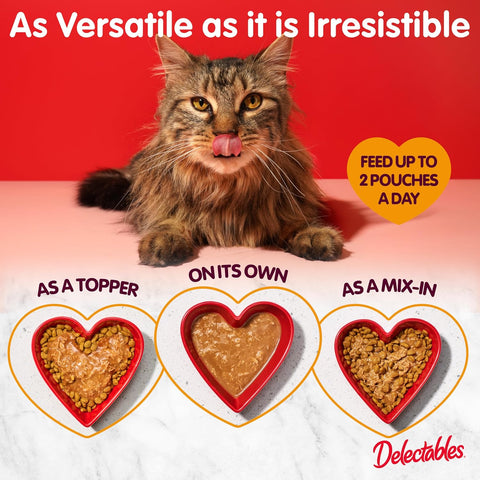 Delectables Savory Broths Lickable Wet Cat Treat Variety Pack, 12Count(Pack of 1)