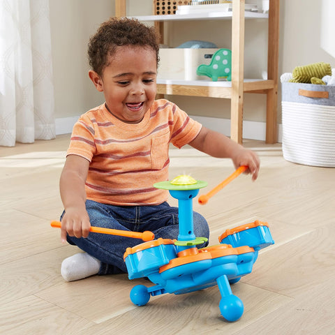VTech KidiBeats Drum Set (Frustration Free Packaging), Orange