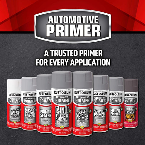 Rust-Oleum Automotive Stops Rust Filler & Sandable Spray Primer, Gray