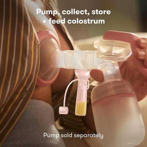 Frida Mom Colostrum Pump Adapter Kit, Safe Materials, Complete Set, 11PC