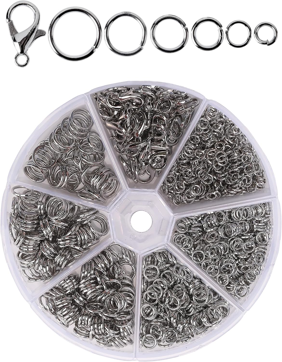 Mr. Pen- Open Jump Rings Set, 1014 pcs