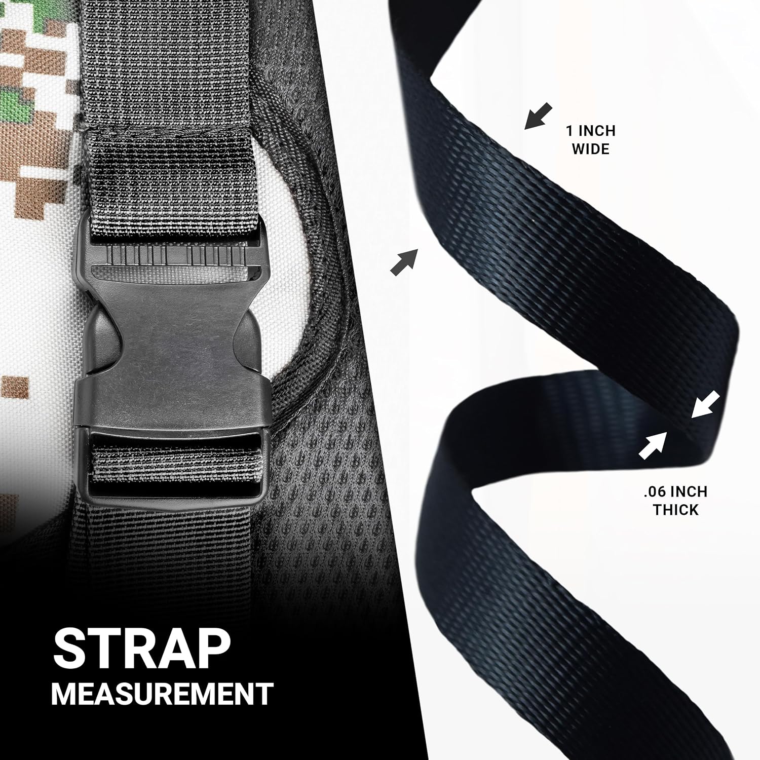Strapworks Heavyweight Polypropylene Webbing - Heavy Duty Poly Strapping for Outdoor DIY Gear Repair