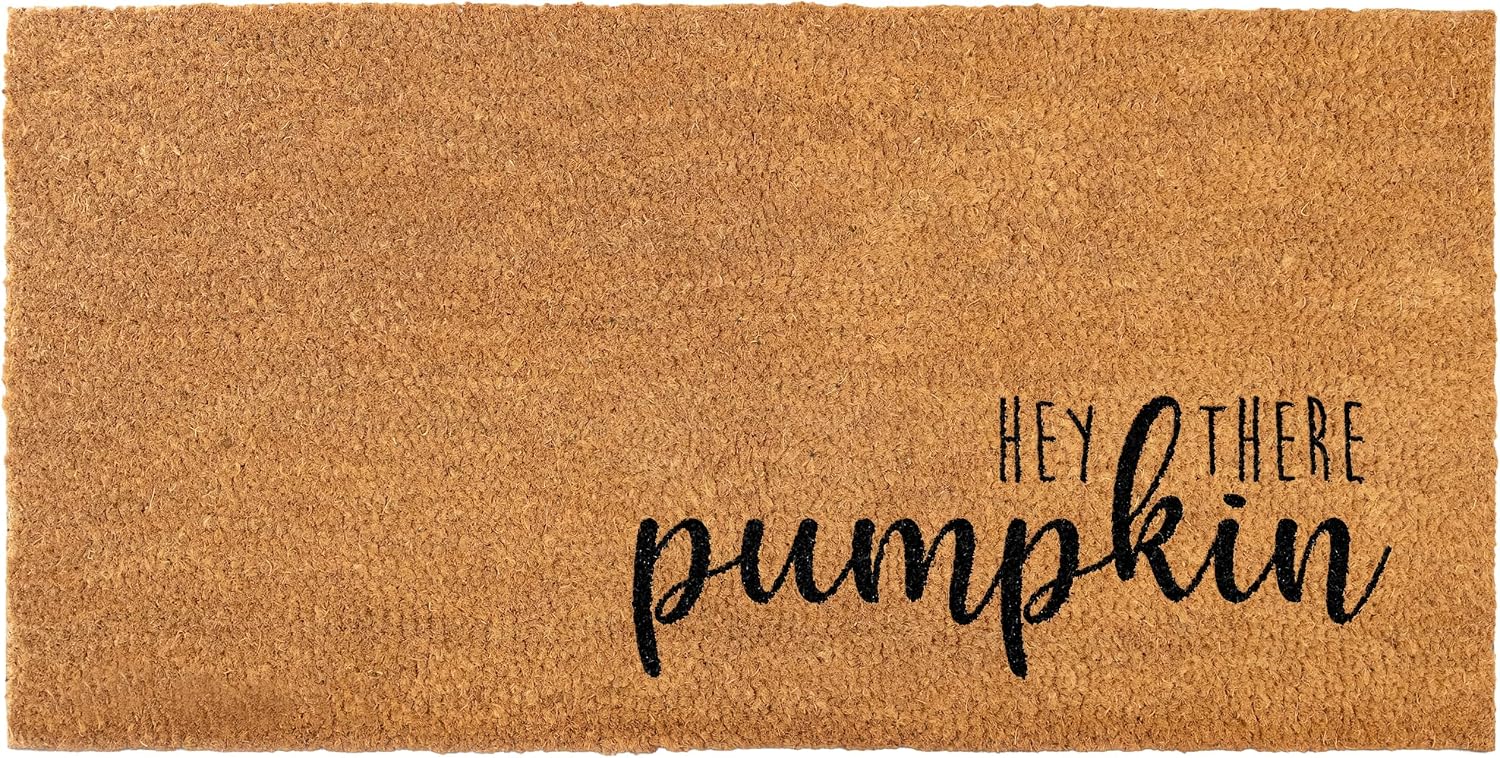 Hey There Pumpkin Door Mat 48x24 Inch Large Hello Pumpkin Welcome Mat Coir