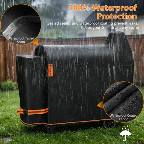 1000D Heavy Duty Grill Cover for Pit Boss Austin XL Grill
