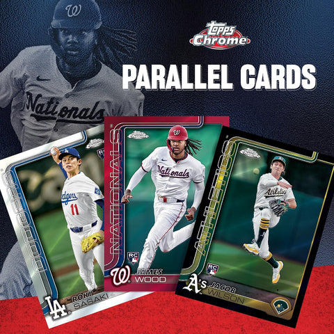 2025 Topps Chrome MLB Baseball - Factory Sealed - Mega Box