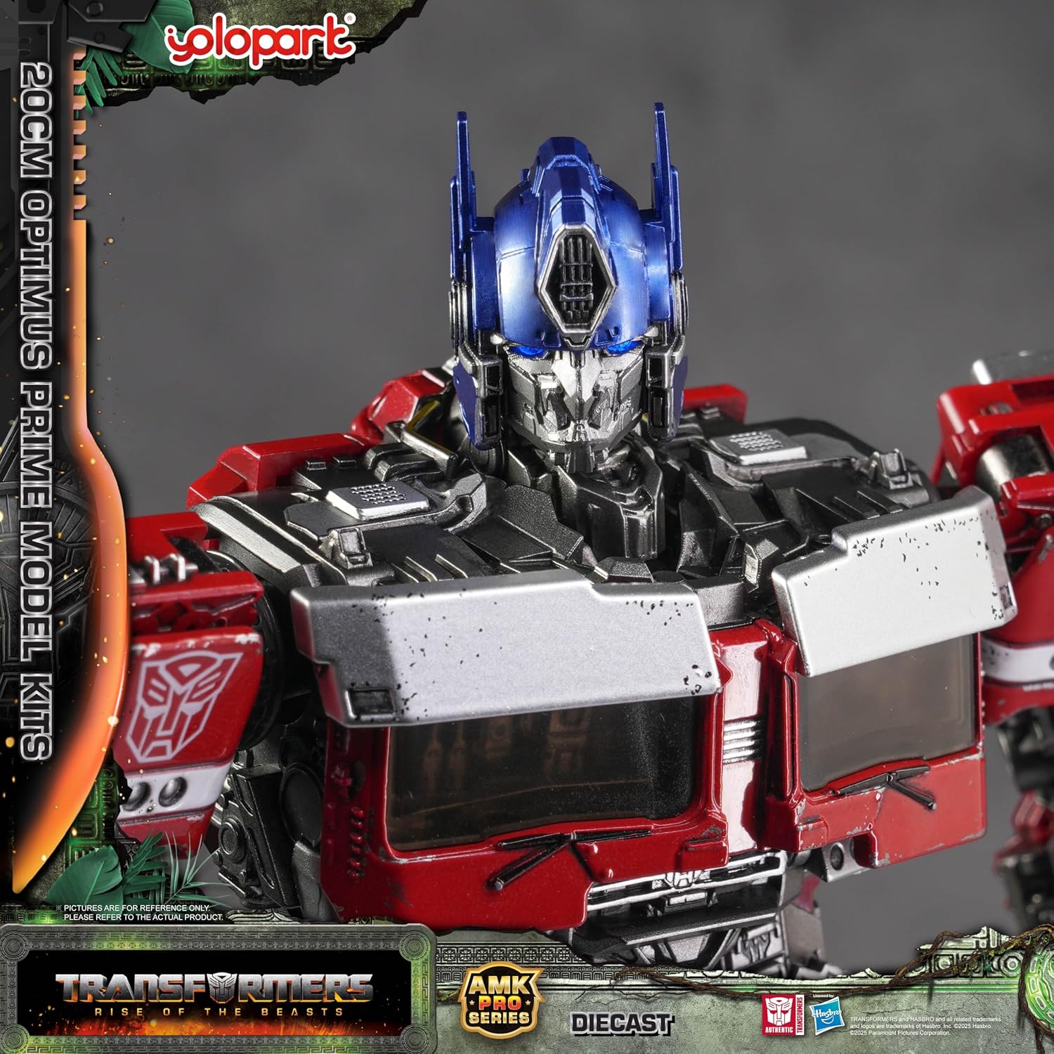 YOLOPARK Optimus Prime Transformers Rise of The Beasts Action Figure