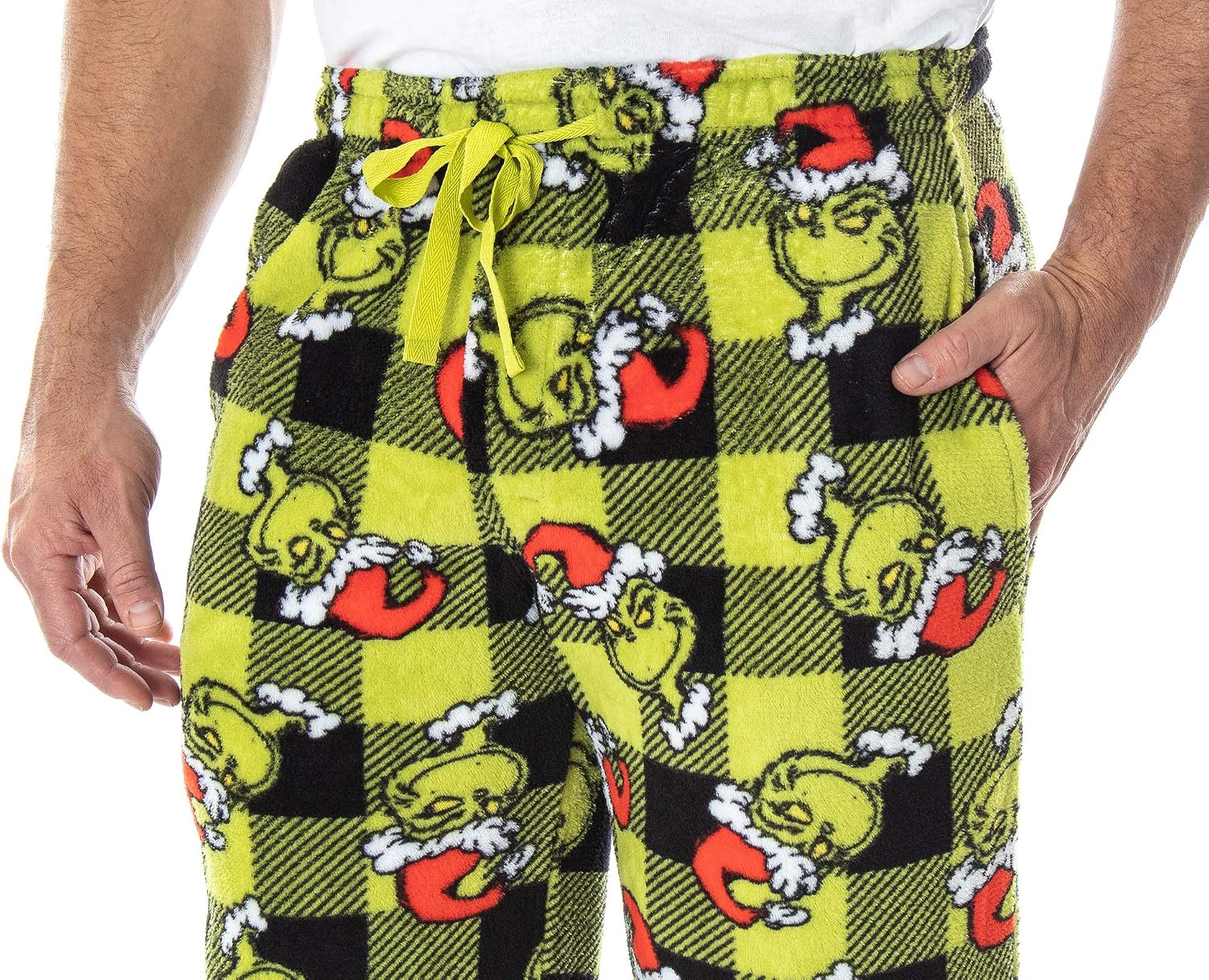 Dr. Seuss Pajamas Men's How the Grinch Stole Christmas! Pajama Pants