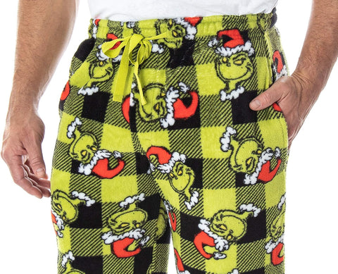 Dr. Seuss Pajamas Men's How the Grinch Stole Christmas! Pajama Pants