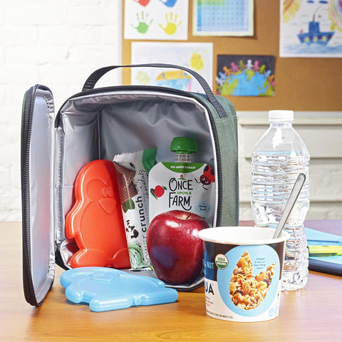 Cool Coolers by Fit & Fresh Reusable Kids Lunch Box Ice Packs, 4pk