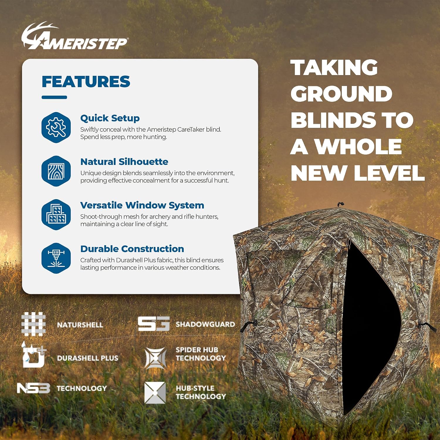 Ameristep Caretaker Hunting Blind