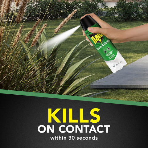 Raid House & Garden Insect Killer Bug Spray, Orange Breeze, 11 oz