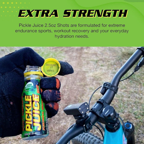 Pickle Juice Organic Sports Drink Shots, Extra Strength - 2.5 oz, 48 Pack