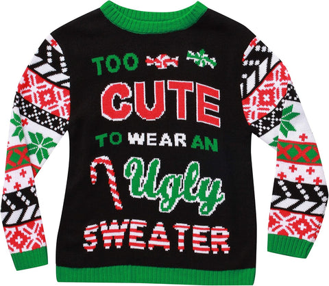 #followme Ugly Christmas Sweater for Girls Holiday Party Outfit