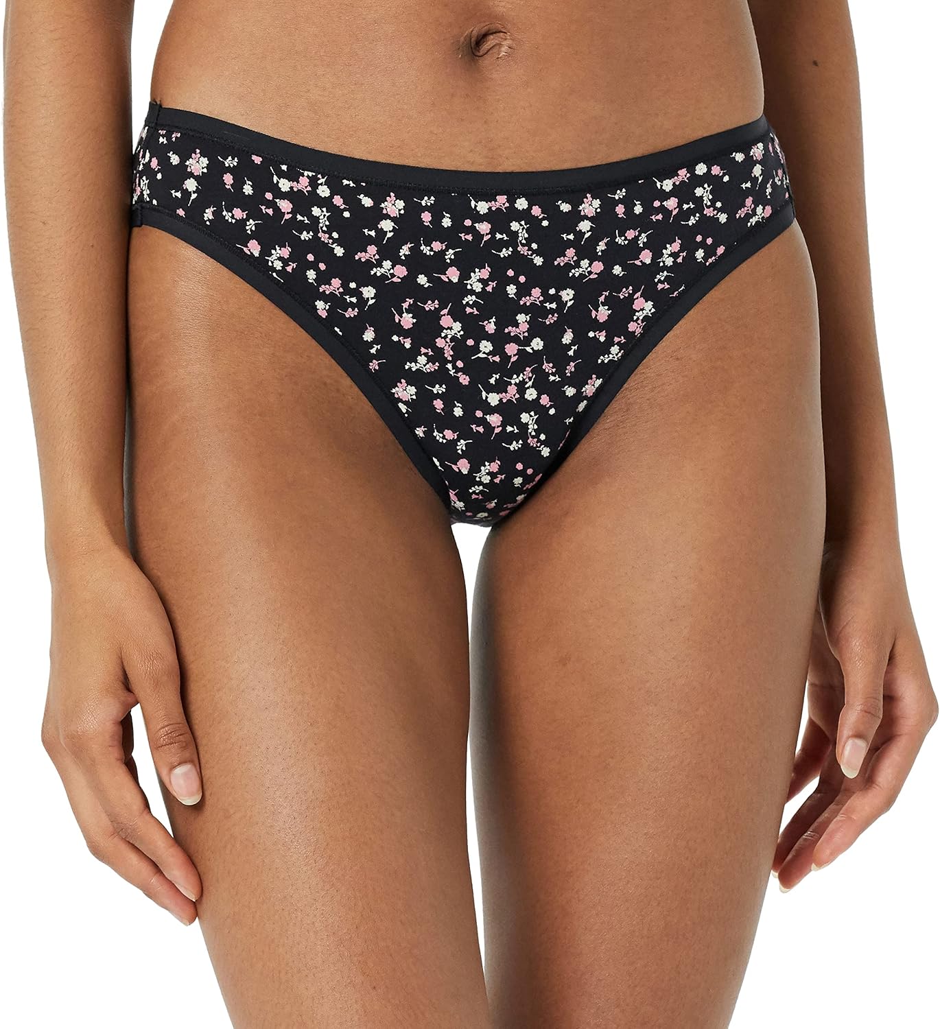 Amazon Essentials Women's Cotton Spandex Bikini Brief Underwear (Available in Plus Size)