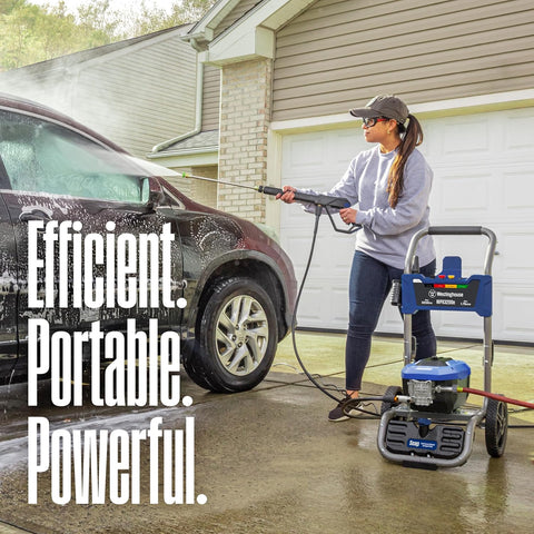 Westinghouse WPX3200e Electric Pressure Washer, 3200 Max PSI and 1.76 Max GPM, Universal Motor, Onboard Soap Tank, Spray Gun and Wand, 5 Nozzle Set, for Cars/Fences/Driveways/Homes/Patios/Furniture