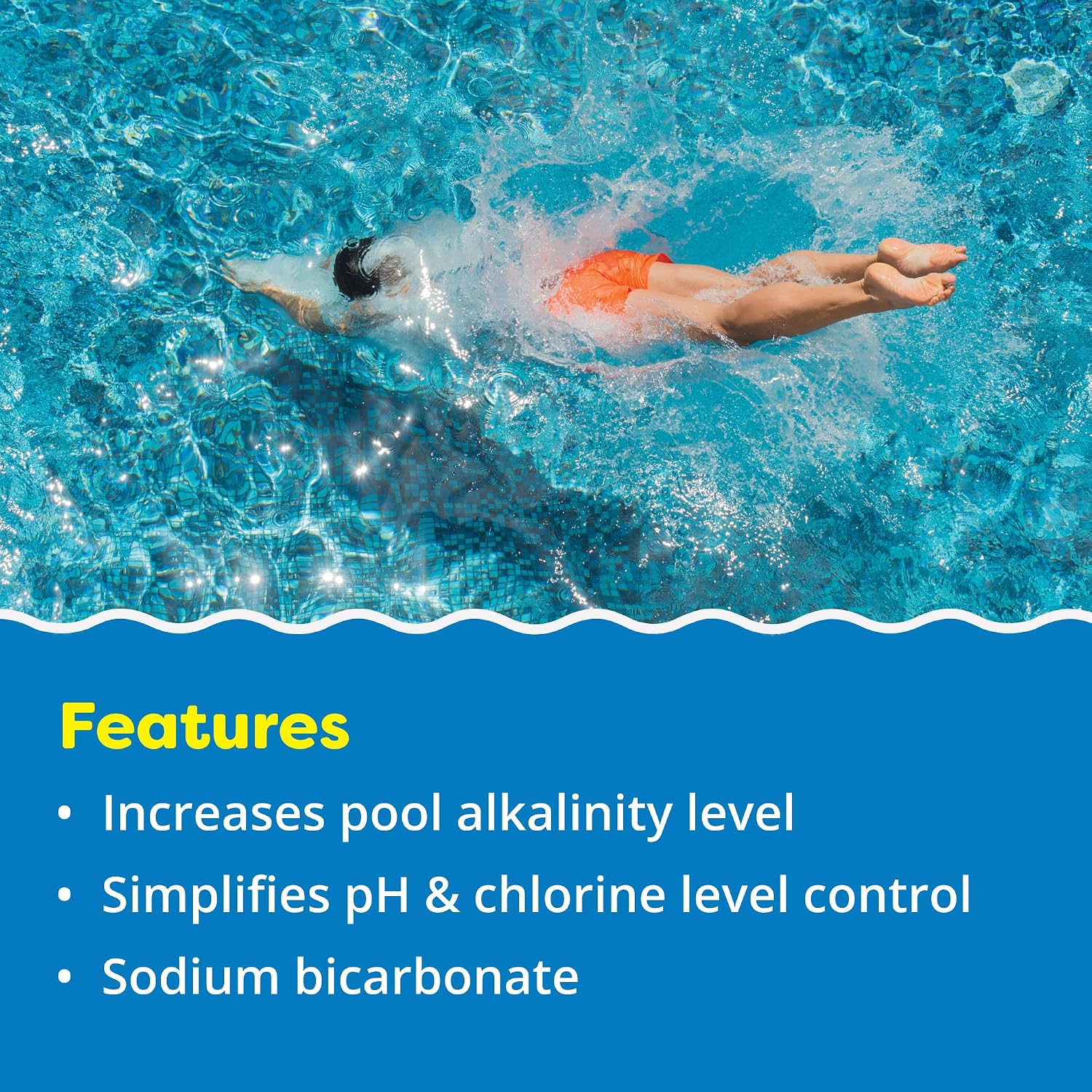 In The Swim Alkalinity Increaser for Swimming Pools - 50 Pounds
