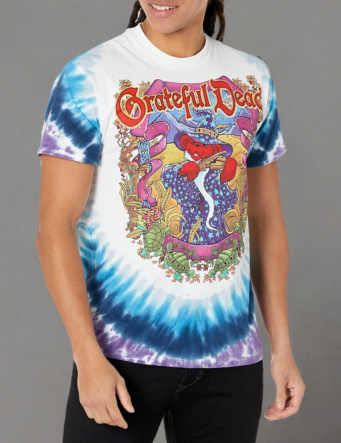 Liquid Blue Mens Grateful Dead-Terrapin Moon T-Shirt