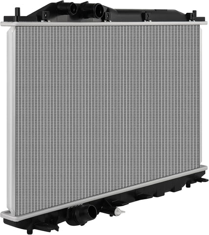 SCITOO Full Aluminum Radiator Replacement for Honda Civic Sedan 1.8L