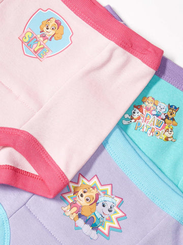 Paw Patrol Girls' Toddler Potty Training Pants With Chase, Skye & More With Success Chart & Stickers Size 18, 2t, 3t, 4t