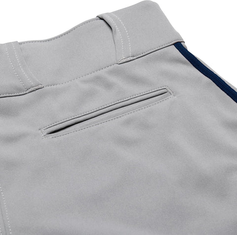 CHAMPRO Boys Triple Crown Open-Bottom Baseball Pants with Braid