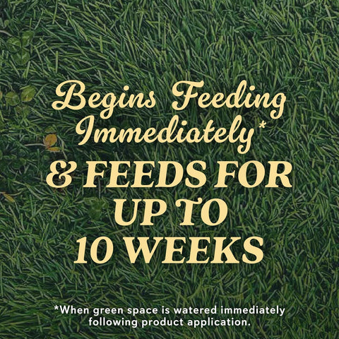 O.M. Scott and Sons Natural Grass Food - Grass Fertilizer for Lawns, Feeds up to 10 Weeks, Covers 2,000 sq. ft., 12.72 lb. (Pack of 3)