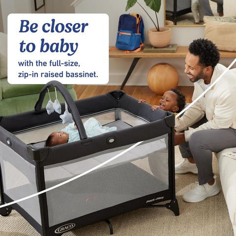 Graco On the Go Zip DLX Pack 'n Play Playard, Parker