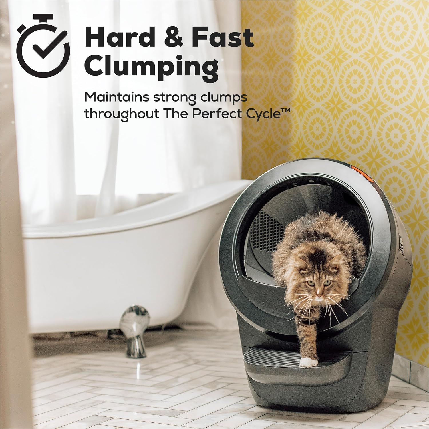 Purina Tidy Cats Cat Litter for Litter-Robot Clumping Cat Litter Odor Control Formula