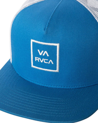 RVCA Men's Trucker Hat, Adjustable Snapback Cap for Streetwear & Skating, Lightweight Breathable All-Day Comfort