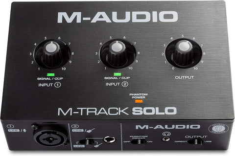 M-AUDIO M-Track Solo USB Audio Interface