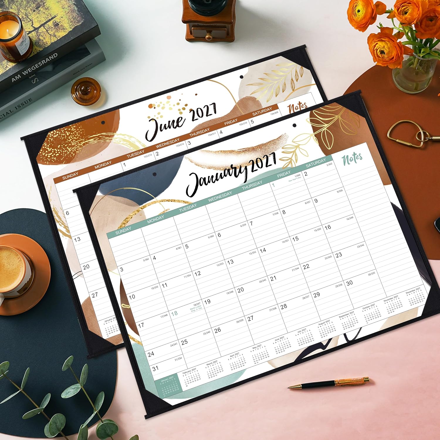 2027 Desk Calendar - Desk Calendar 2027 Large 22x17, Jan. 2027 - Dec. 2027