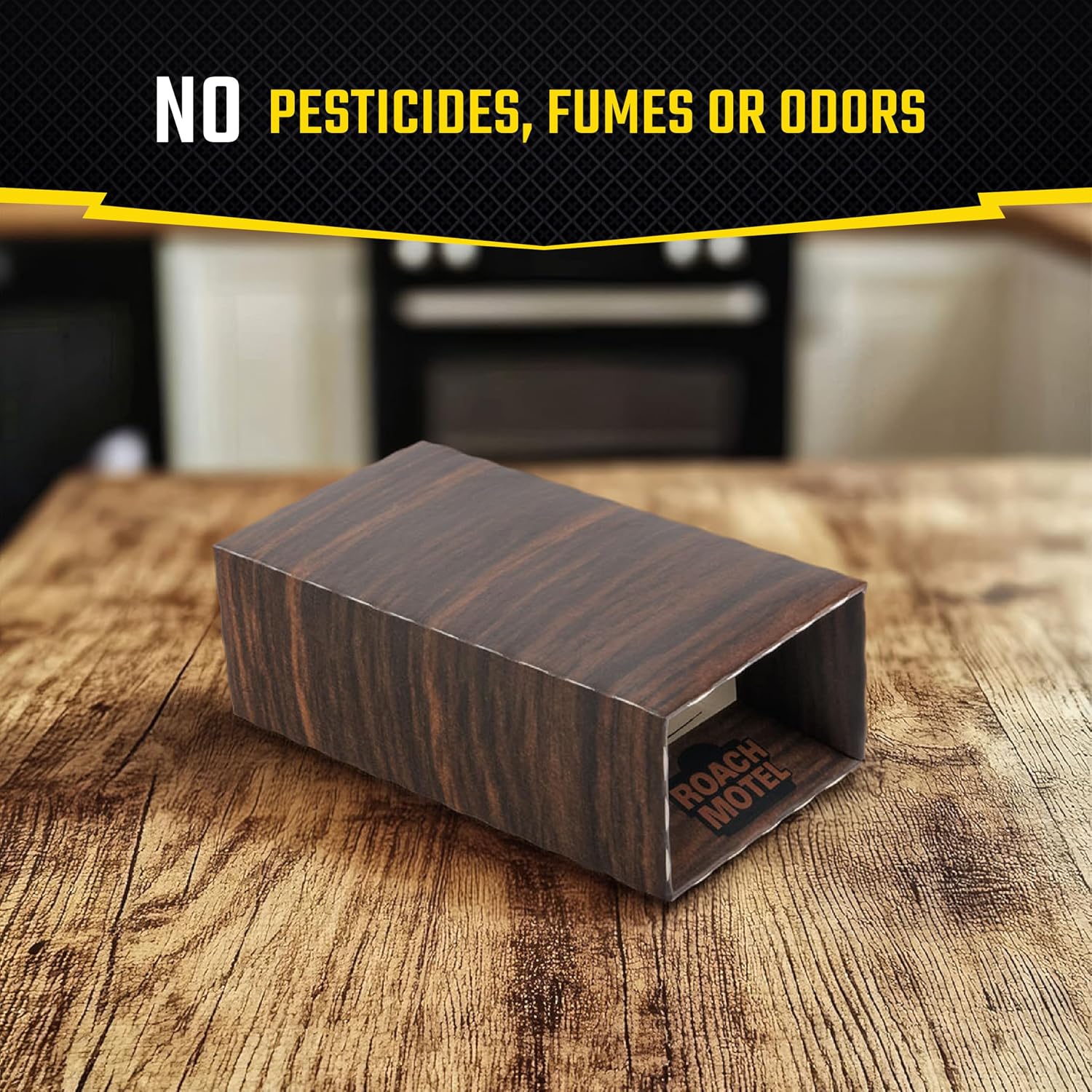Roach Motel Traps 2 Count, Contains No Pesticides, Hides Dead Bugs, 12 Pack
