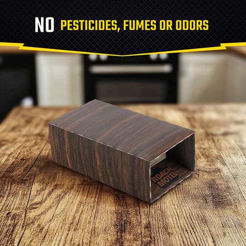 Roach Motel Traps 2 Count, Contains No Pesticides, Hides Dead Bugs, 12 Pack