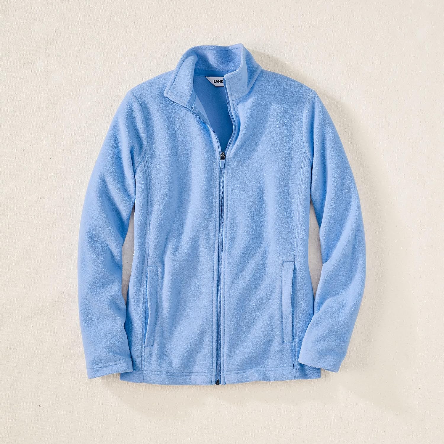 Lands' End Women's Fleece Full Zip Jacket