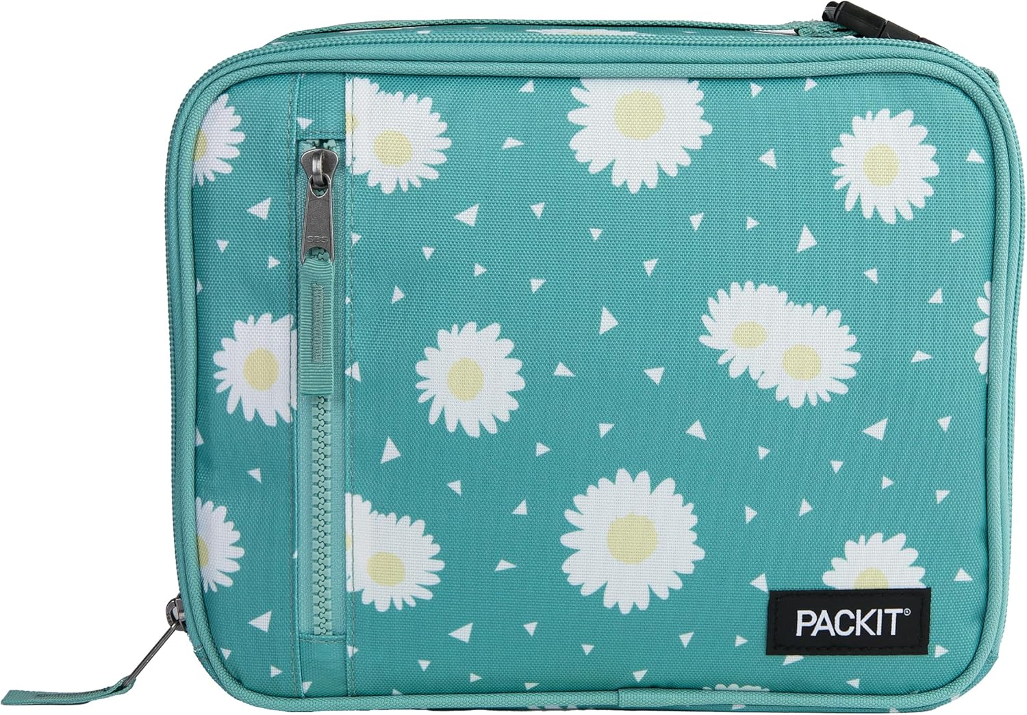 PackIt Freezable Classic Lunch Box, Daisy Sage