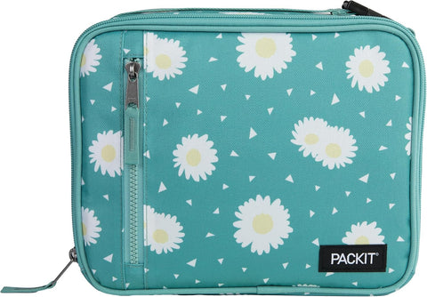 PackIt Freezable Classic Lunch Box, Daisy Sage