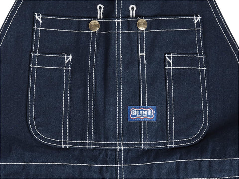 Big Smith Men's Rigid Denim Bib Overall