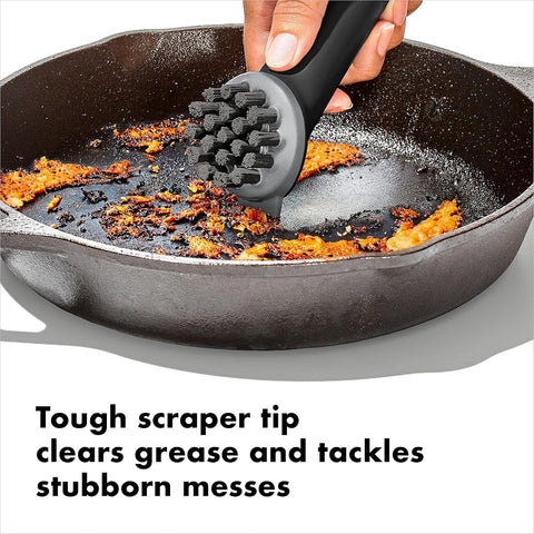 OXO Good Grips Cast Iron Scrub Brush​