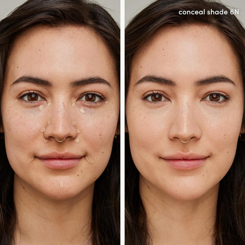 Jane Iredale PureMatch Liquid Concealer, Lightweight, Creamy Formula with Medium Coverage Conceals, Brightens, & Defines, Soft Matte Finish, Long-Wear