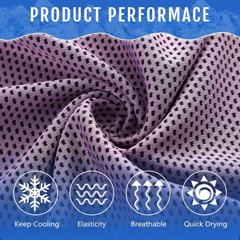 Hosuly 30 Pack Cooling Towels 40"x12"