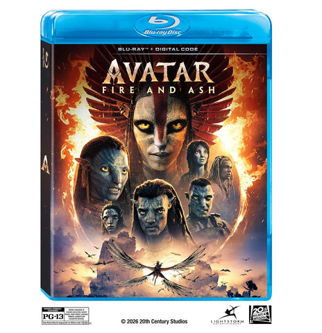 Avatar: Fire And Ash - Blu-ray + Bonus Disc + Digital