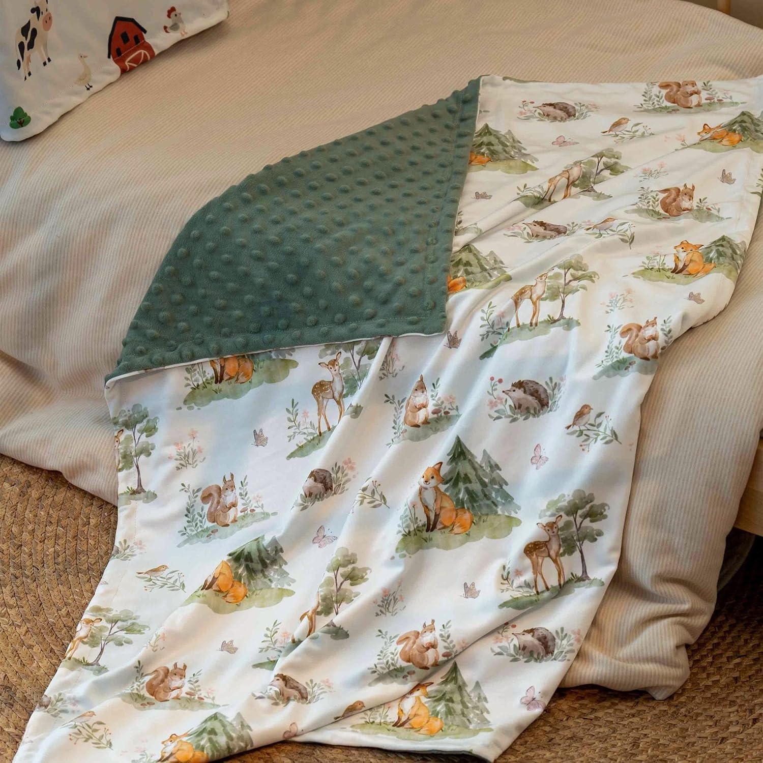 Fleece Baby Blankets for Girls & Boys, Infant Toddler Blanket