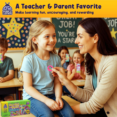 1260 Scratch and Sniff Stickers for Kids, 15 Scents - Smelly Stickers