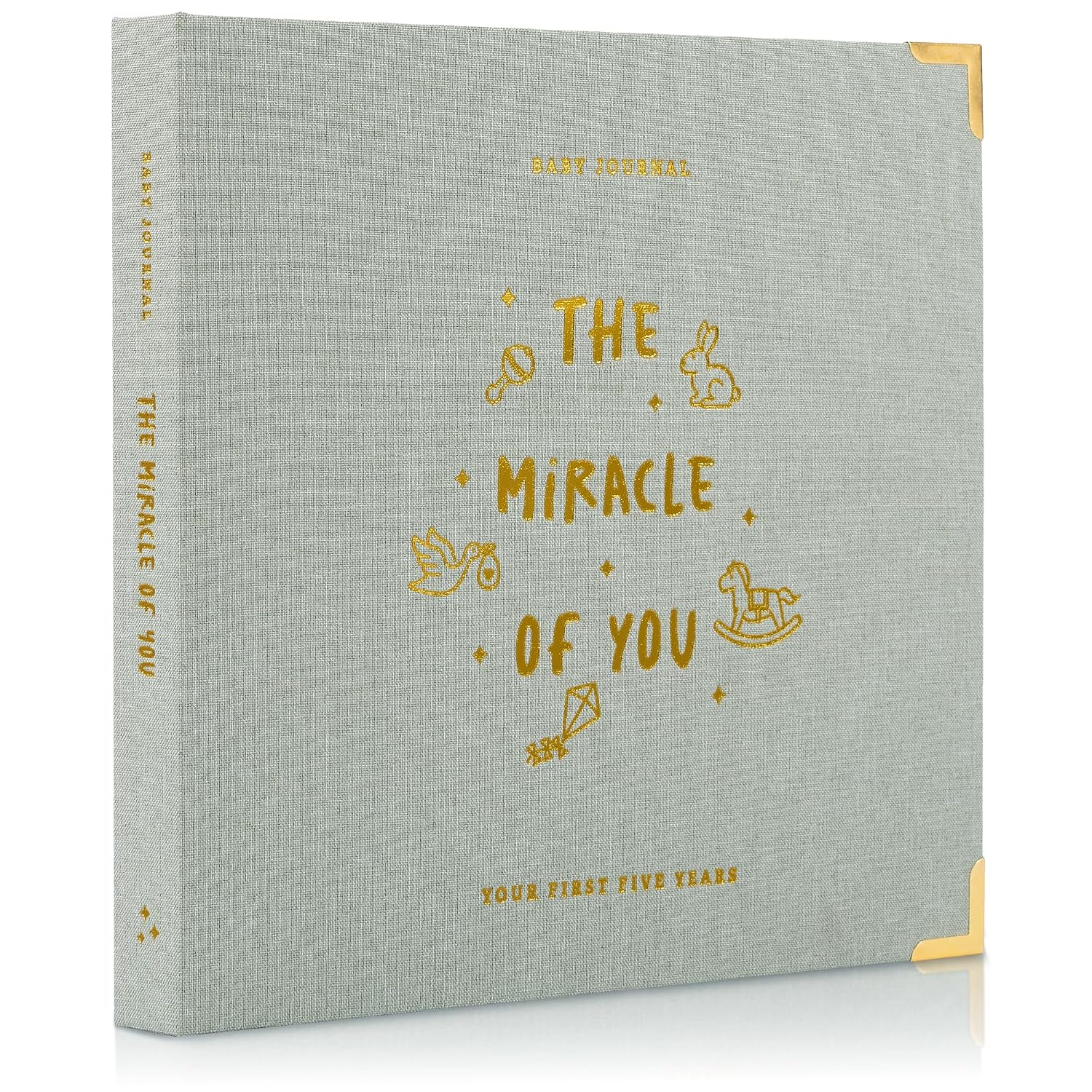 Keepsake Baby Memory Book for Boys and Girls - Timeless First 5 Year Book
