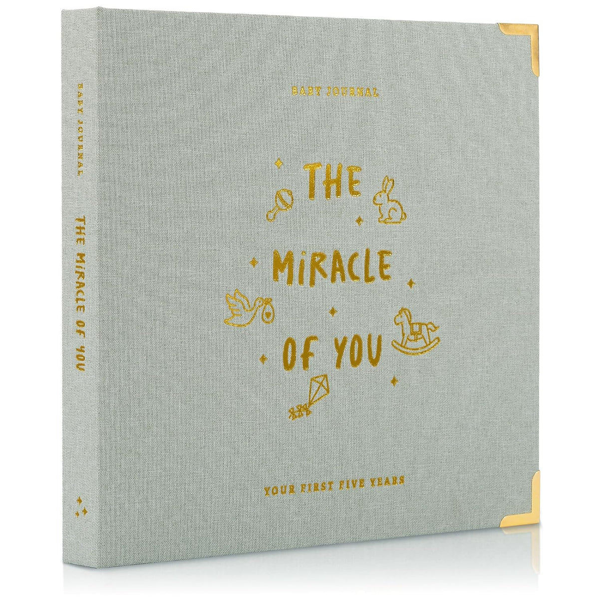 Keepsake Baby Memory Book for Boys and Girls - Timeless First 5 Year Book