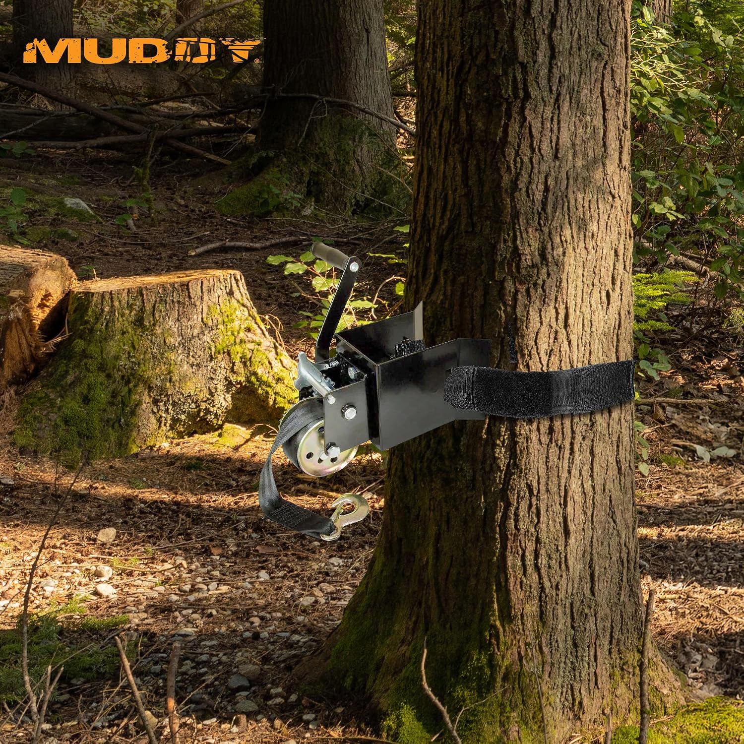 Muddy Hunting Ladderstand Hoist Kit - 25 Ft Winch Strap System