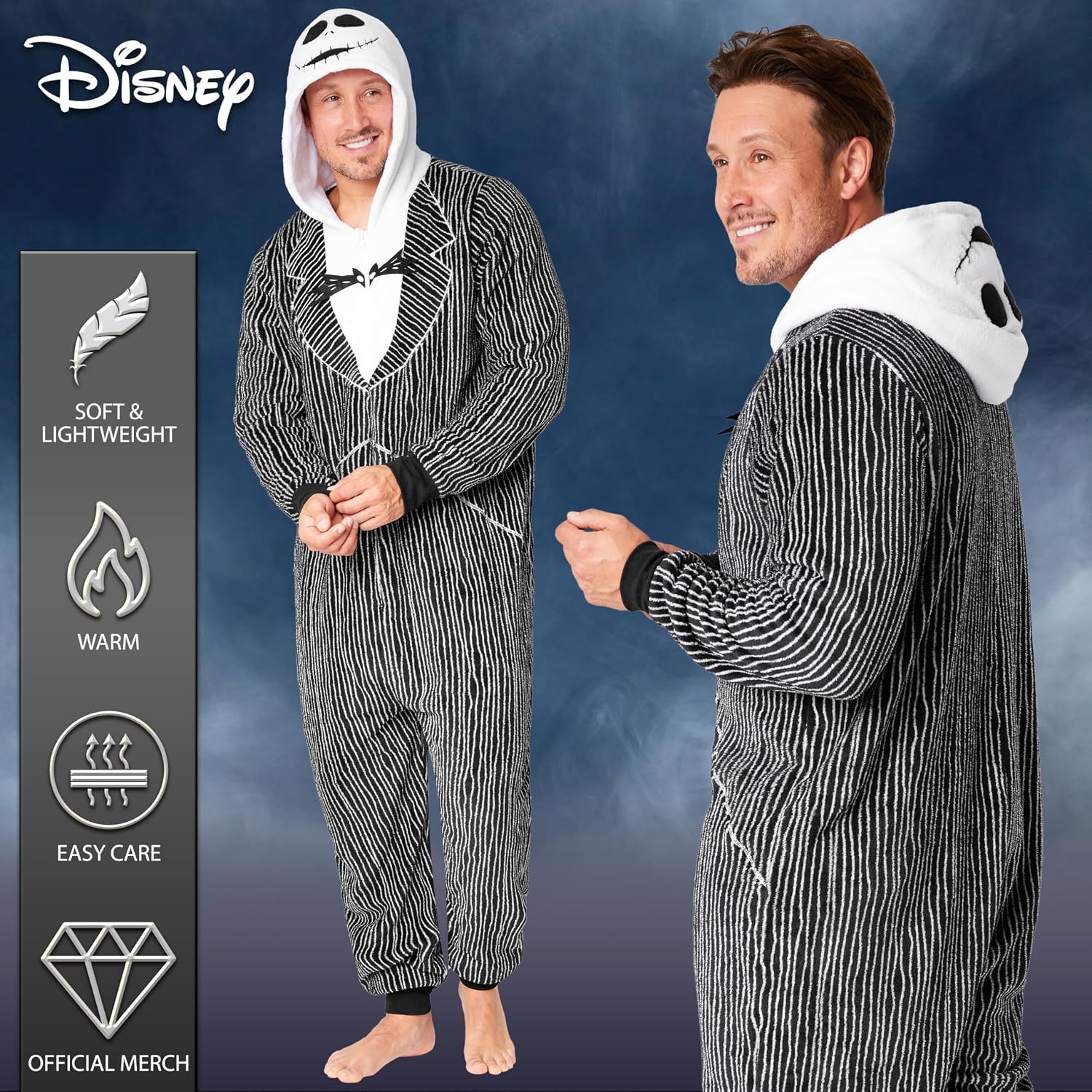 Disney Stitch Pyjamas for Women - Fluffy Minnie Mouse Eeyore Maleficent Pyjamas Lounge Wear - Stitch Gifts