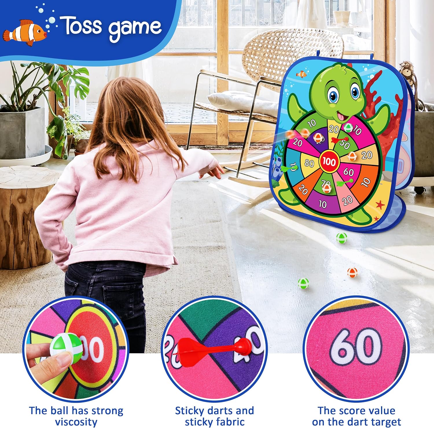 Animal Bean Bag Toss Game Toy Outdoor Toss Game